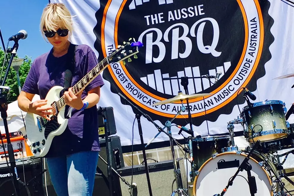 Ali Barter at The Aussie BBQ in 2017