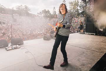So Murray From The Wiggles Just Got On-stage With DZ Deathrays & Covered AC/DC At Splendour