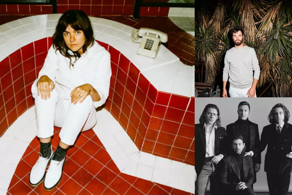 Clockwise: Courtney Barnett, Dirty Projectors, Arctic Monkeys