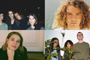 (Clockwise from top left): Spacey Jane, Noah Dillon, FOAM and Tanya Harper