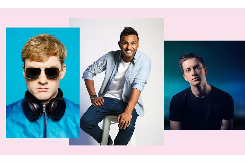 Acaster (L), Hussain (middle), Sloss (R)