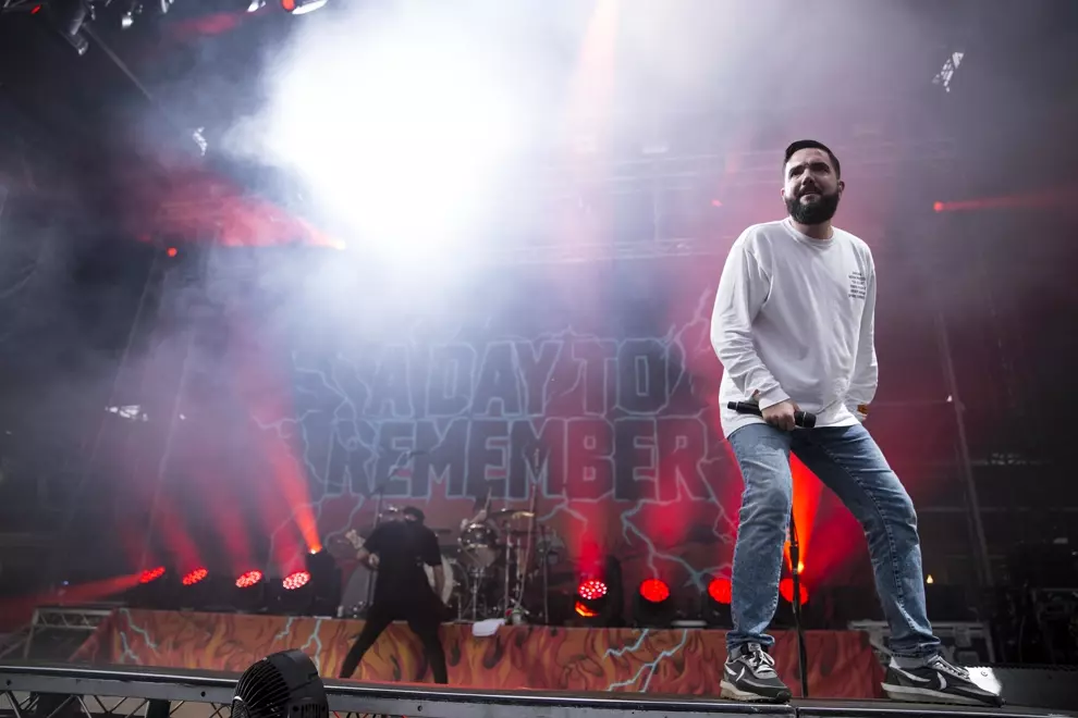 A Day To Remember. Pic by Hayden Nixon.