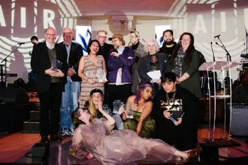 Winners at the 2019 AIR Awards (pic by Morgan Sette)