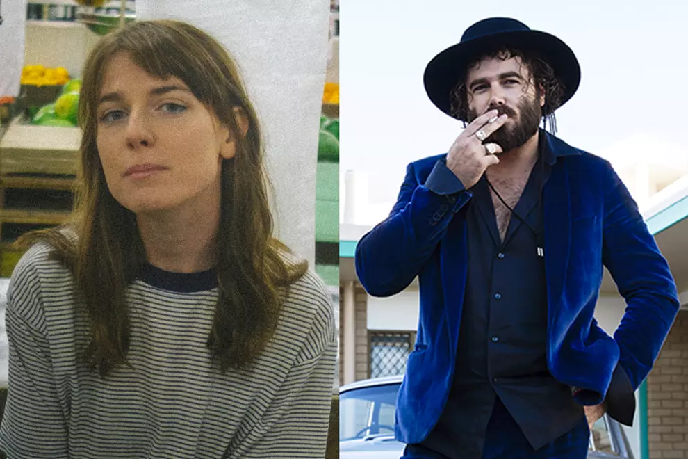 Angie McMahon (pic by Caitlin Reilly) and Dope Lemon aka Angus Stone