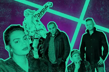 L to R: Thelma Plum, Tones & I, Hilltop Hoods