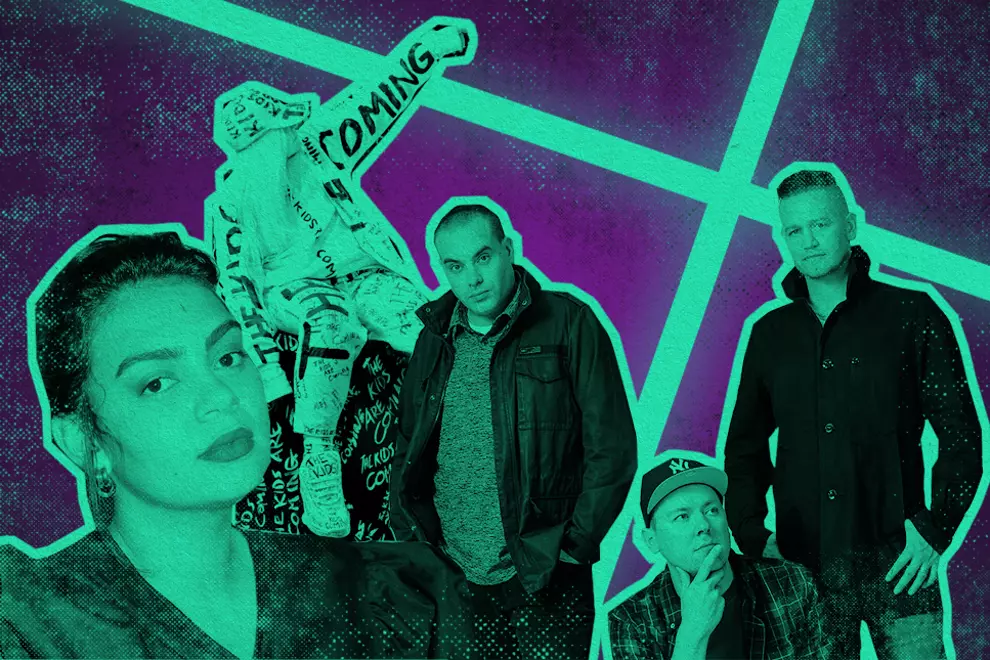 L to R: Thelma Plum, Tones & I, Hilltop Hoods