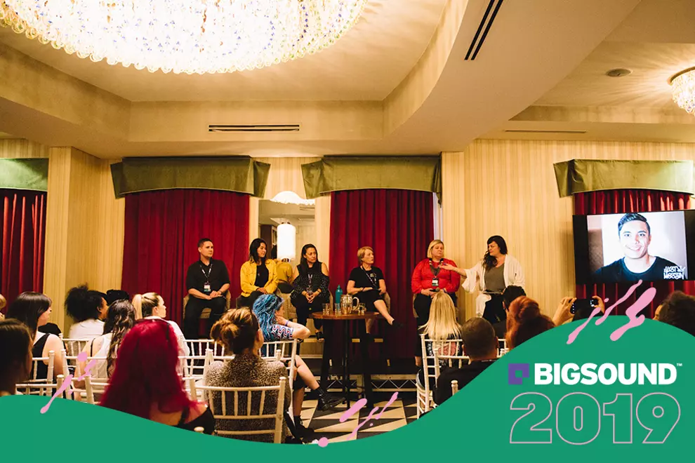 Health & Safety Panel at BIGSOUND 2019. Photo by Aimee Catt.