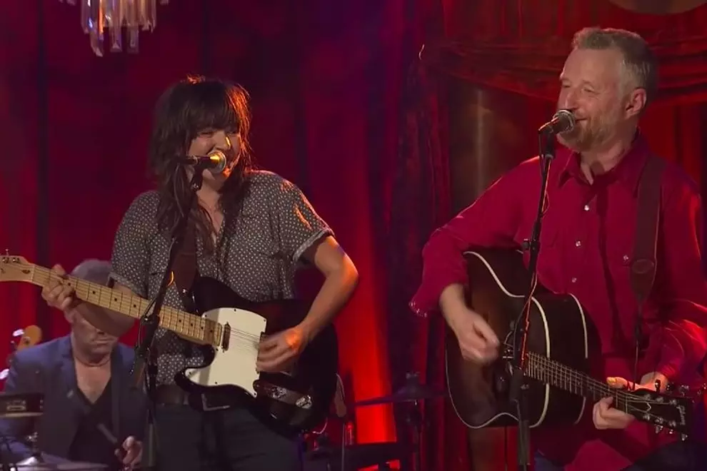 Courtney Barnett & Billy Bragg, 2014.