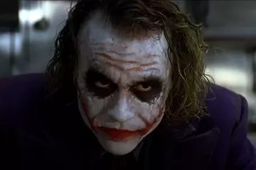 Heath Ledger as The Joker in 'The Dark Knight'