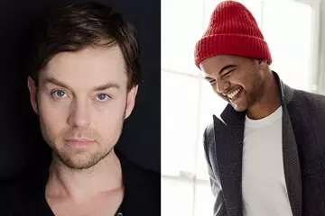 L-R: Darren Hayes, Guy Sebastian