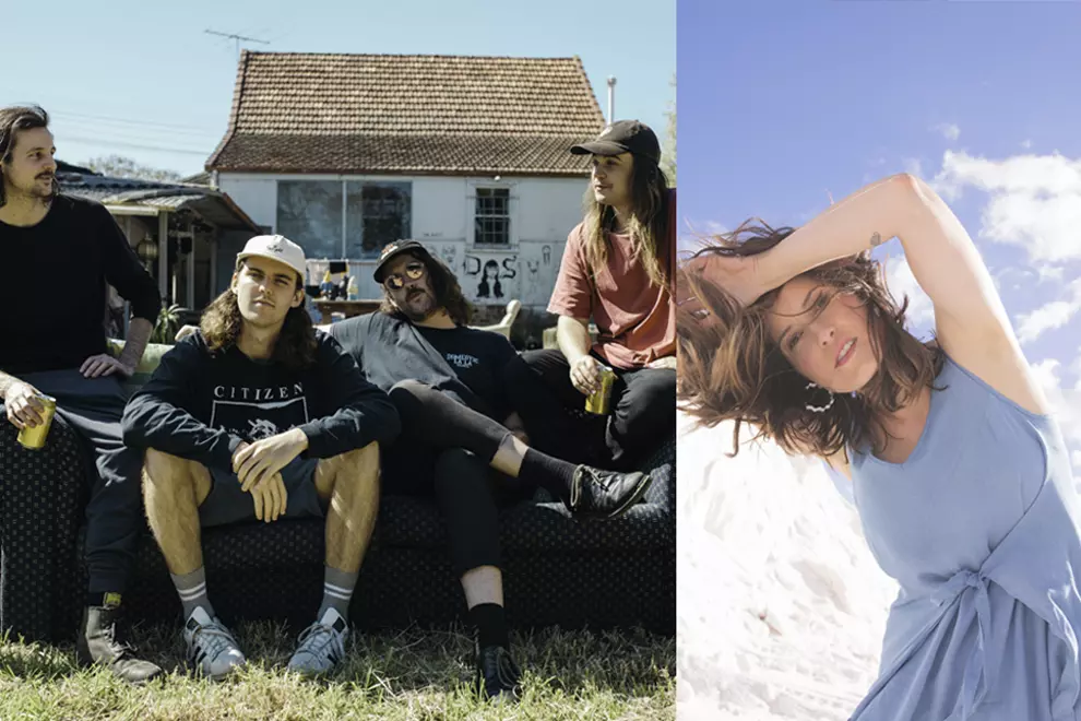 Dear Seattle (L) & Missy Higgins (R, pic by Cybele Malinowski)