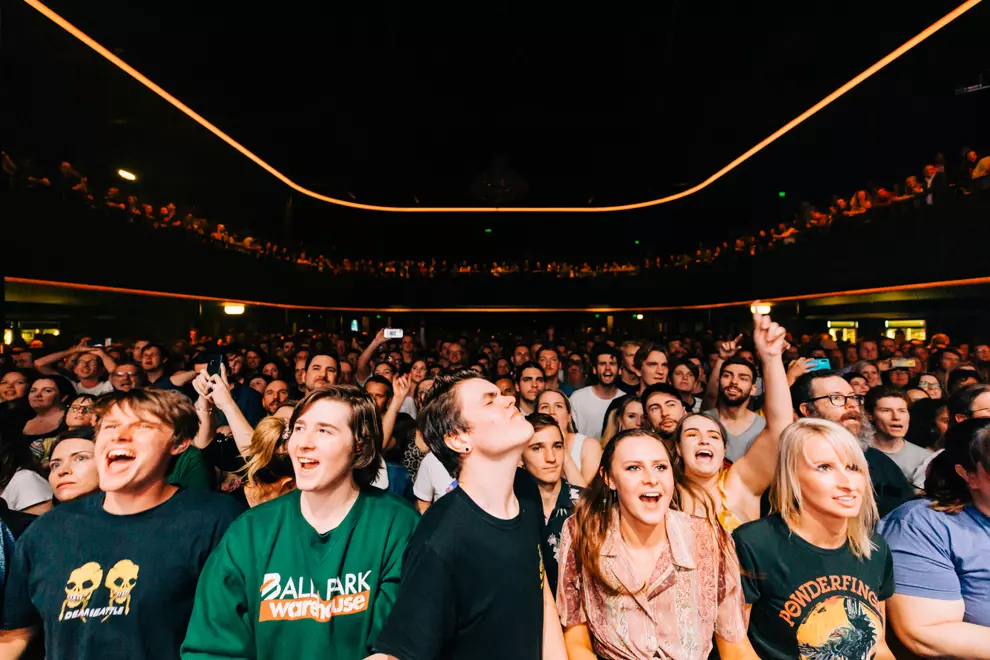 Crowd at Fortitude Music Hall