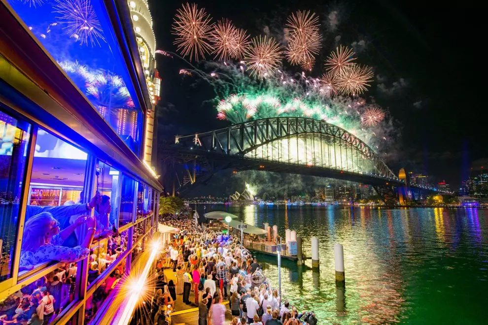 Sydney New Year's Eve harbour party