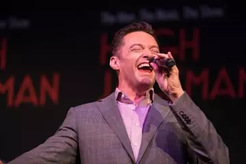 Jackman in Sydney today. Pics by Karen Story