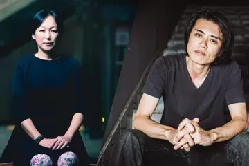 Manami Matsumae (L) & Takahiro Izutani (R)