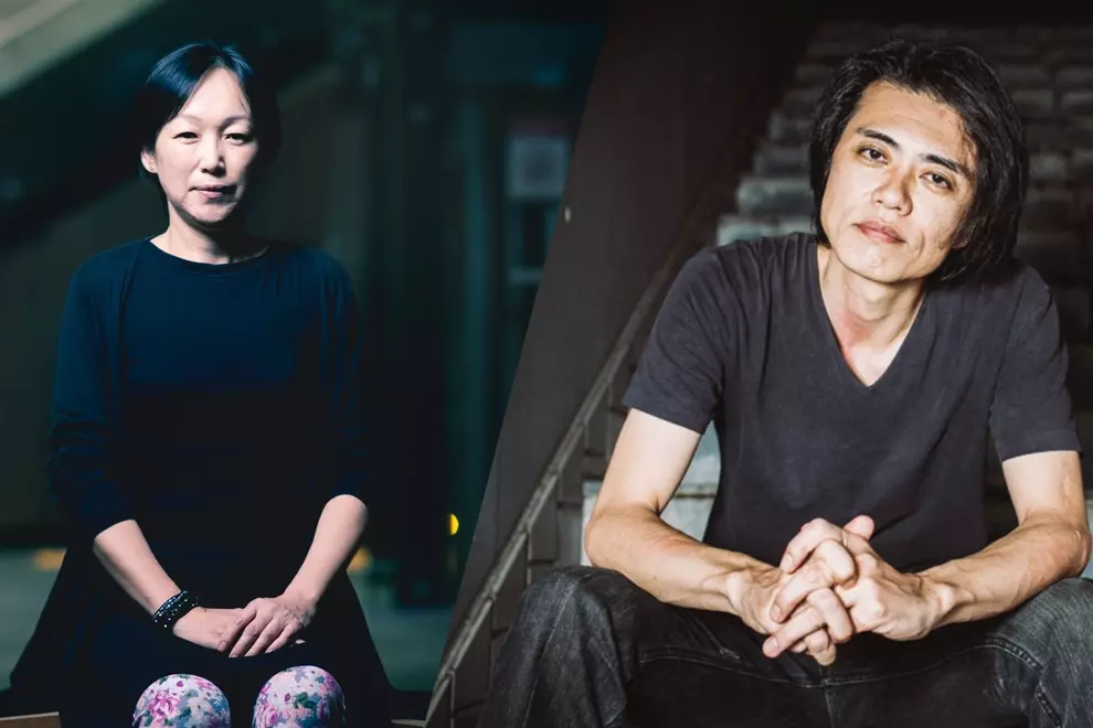 Manami Matsumae (L) & Takahiro Izutani (R)