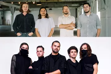 Top: The Teskey Brothers (pic by Al Parkinson). Bottom: Northlane