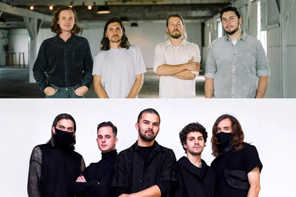 Top: The Teskey Brothers (pic by Al Parkinson). Bottom: Northlane