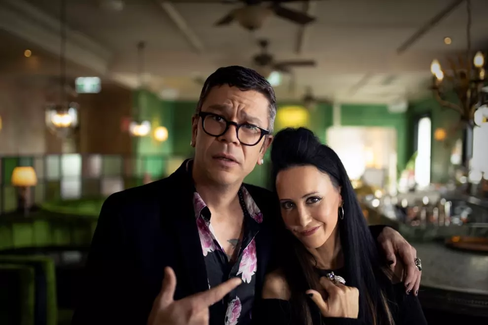 Dylan Lewis & Jane Gazzo. Pic by Dave May