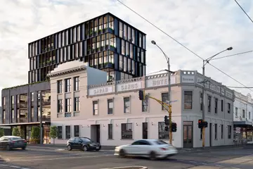 Artist impression of the renovated Sarah Sands Hotel (image via realestate.com.au)