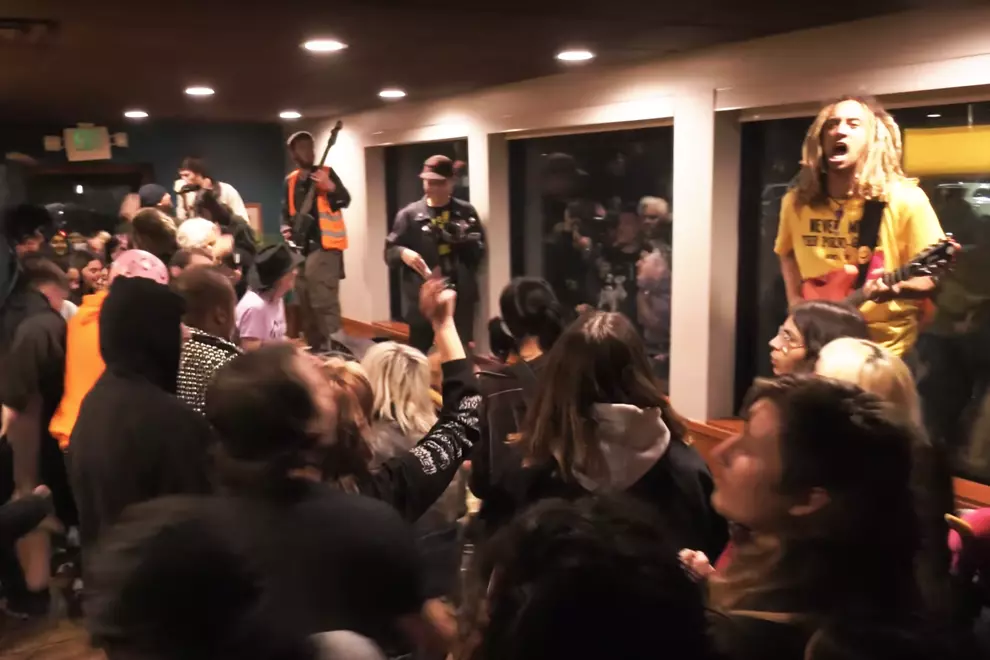 Wacko at Denny's. Pic via YouTube