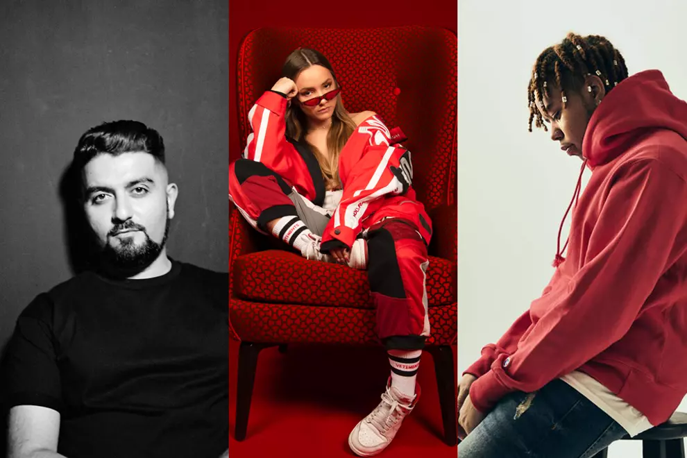 L-R: Motez, China, YBN Cordae