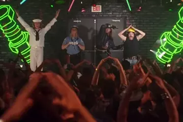 The YMCA done correctly in 'Wayne's World'. Photo via YouTube.