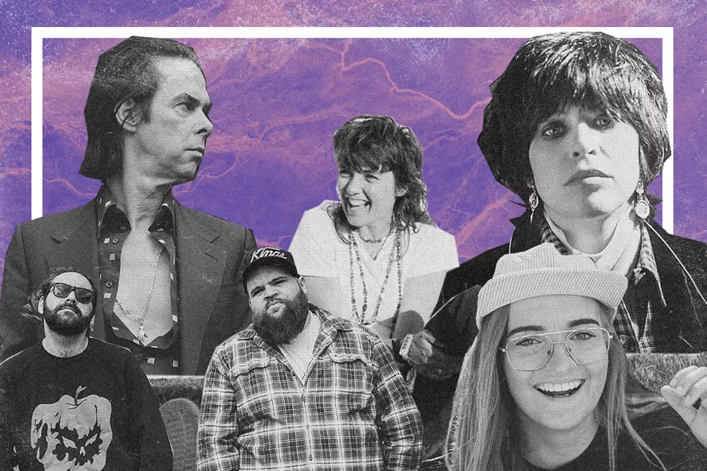 Clockwise from top left: Nick Cave (pic by Gosha Rubchinskiy), Courtney Barnett, Hayley, G Flip, AB Original