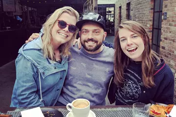 Charlotte Abroms, Jono Steer and Angie McMahon