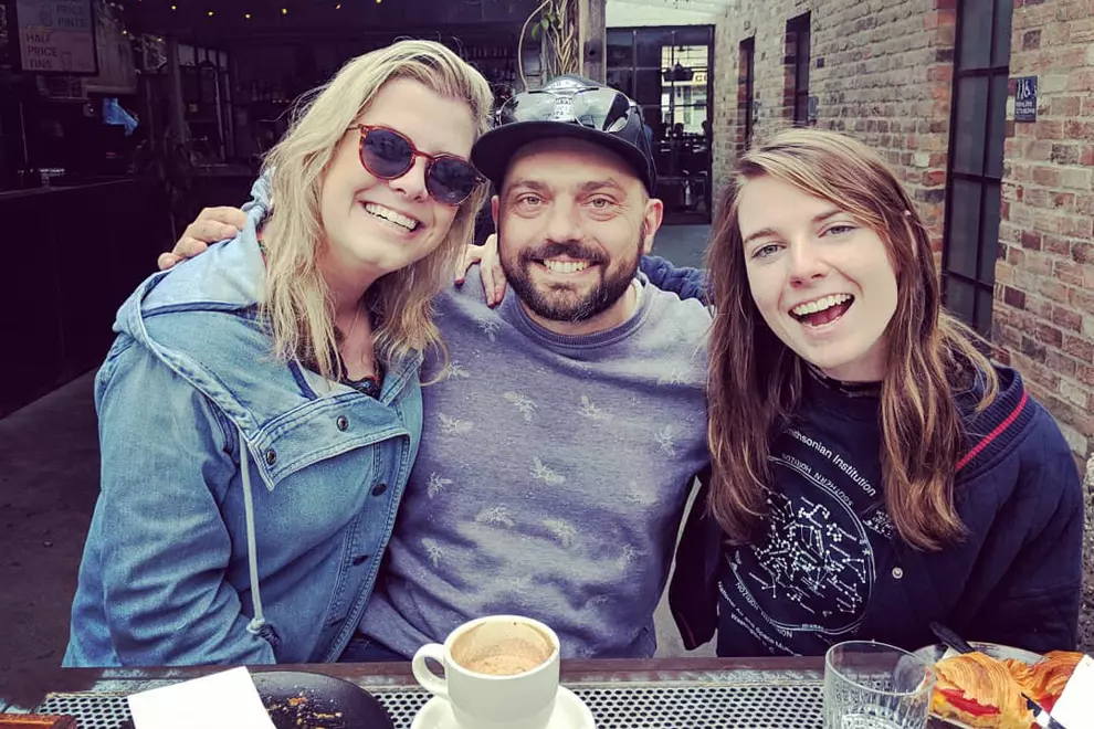 Charlotte Abroms, Jono Steer and Angie McMahon