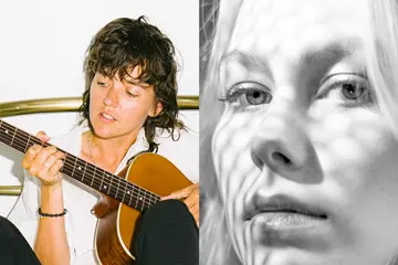 Barnett (L) and Bridgers (R, by Frank Ockenfels)