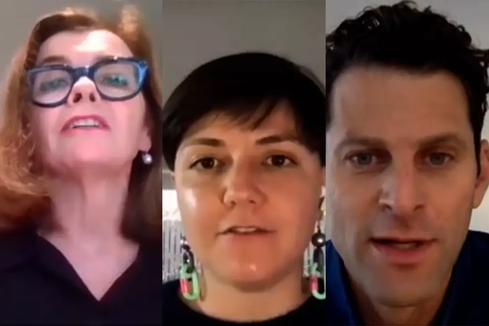 Pictured (L-R): Evelyn Richardson, Julia Robinson, Dan Rosen