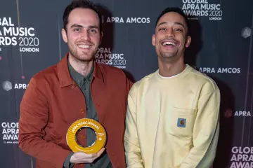 L-R: Jordan Rakei & Loyle Carner. Photo by Norman Peltier.