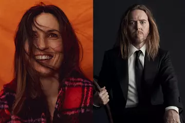 Missy Higgins (pic by Cybele Malinowski) & Tim Minchin (pic by Damian Bennett)