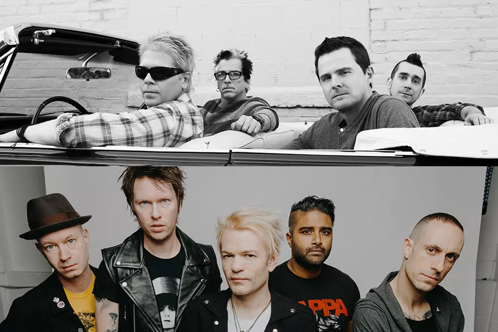 The Offspring (top) & Sum 41 (bottom, pic by Ashley Osborn)