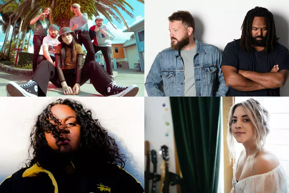 Clockwise L-R: WAAX, Busby Marou, Greta Stanley, Miiesha