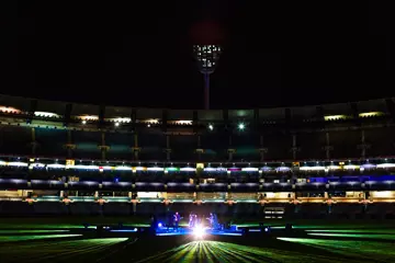 Rolling Blackouts Coastal Fever with Stella Donnelly at the MCG. Pic by Mushroom Creative House.