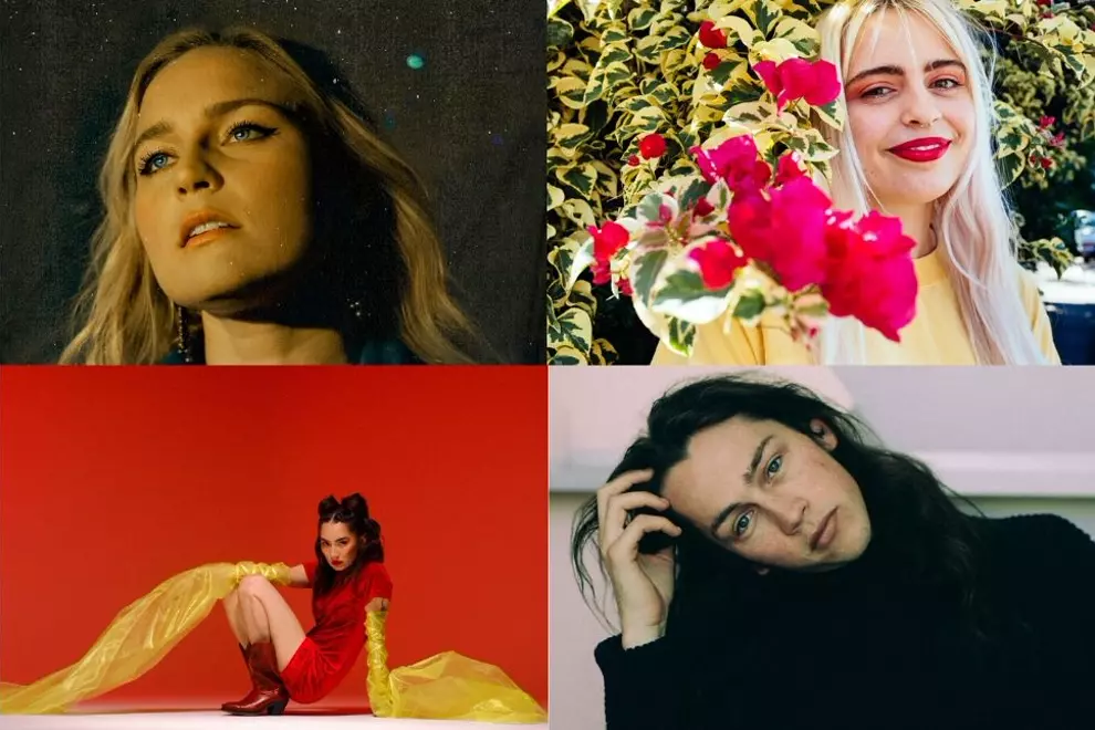 Clockwise from top left: Jack River (Dana Trippe), Eliza & The Delusionals (Matt Walter), Didirri (Matty Vogel), Jaguar Jonze