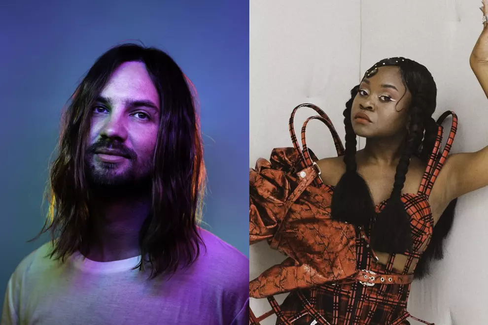 Tame Impala (pic by Matt Sav) and Sampa The Great (pic by Abdul Yusuf)