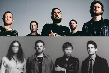 A Day To Remember (top, pic by Jimmy Fontaine) & Kings Of Leon