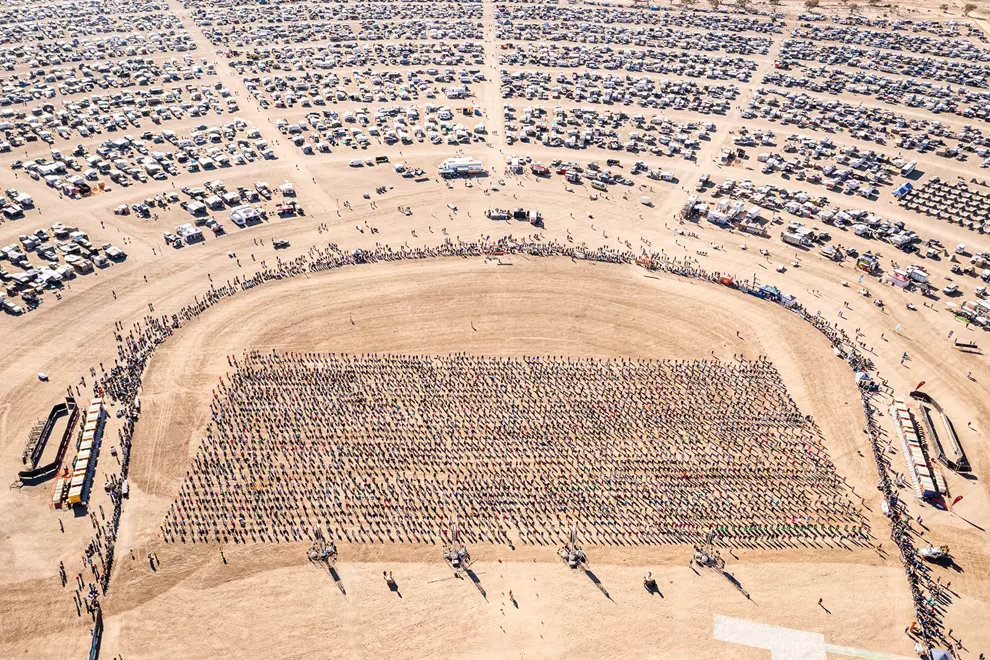 The Birdsville Big Red Bash has claimed the World Record for the most people dancing to Tina Turner's 'Nutbush City Limits'