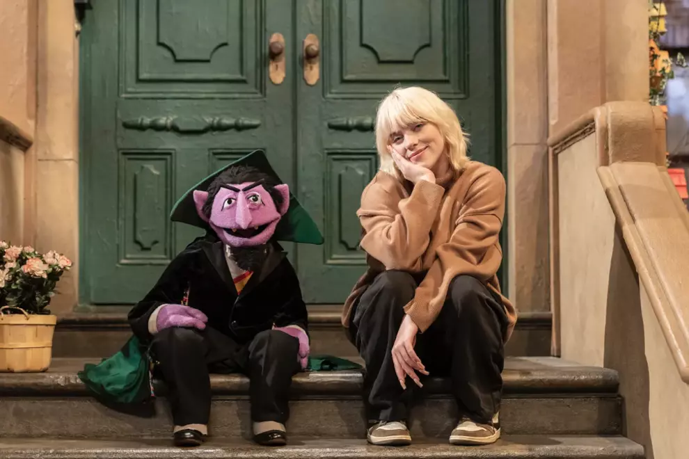 Sunny Day! Billie Eilish is heading to Sesame Street (image by Zach Hyman)