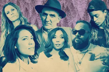 From clockwise from top left: Kasey Chambers, Paul Kelly (pic by Cybele Malinowski), Tash Sultana, Briggs, Dami Im, Kate Ceberano