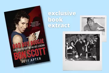 The new biography on the life of AC/DC's Bon Scott is out now!