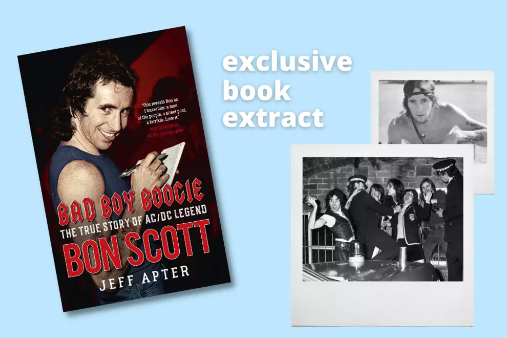 The new biography on the life of AC/DC's Bon Scott is out now!