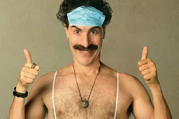 Sacha Baron Cohen as Borat