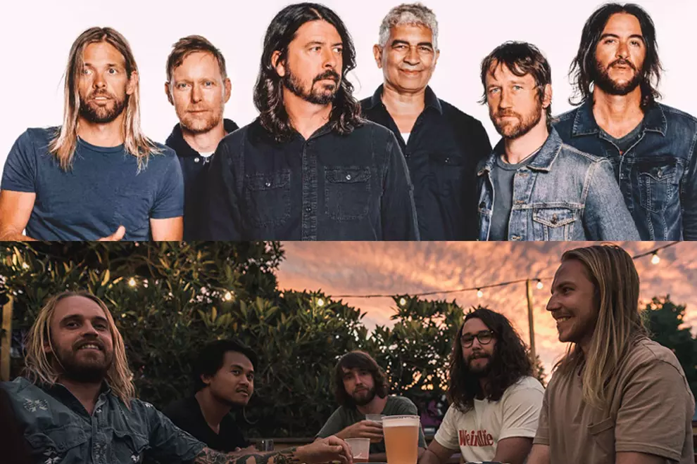 Foo Fighters and Psychedelic Porn Crumpets (Pic by Tristan McKenzie)