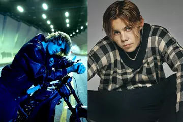 Justin Bieber & The Kid LAROI (Pic by Daniel Prakopcyk)