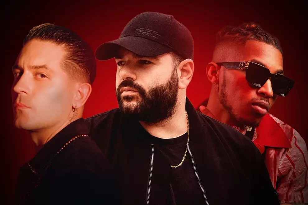 L-R: G-Eazy, Masked Wolf, DDG