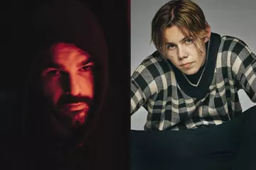 Masked Wolf & The Kid LAROI (pic by Daniel Prakopcyk)